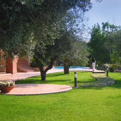 Giardino con Piscina di Villa Carmela